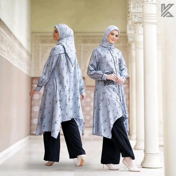 RUMI TUNIK GREY BY ORIGINAL KORINA