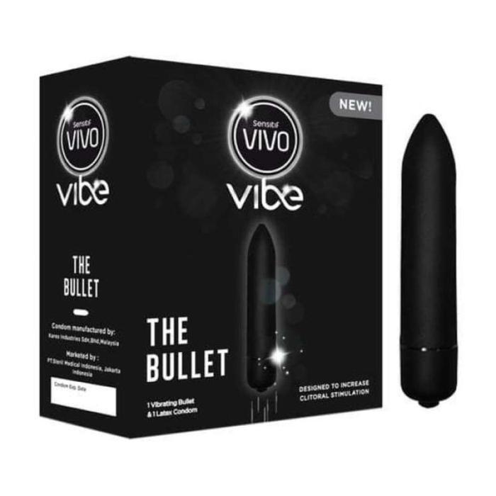 ALAT,,,, Kas Vivo Vibe The Bullet Black Prank Toy PENGIRIMAN LANGSUNG DARI PUSAT