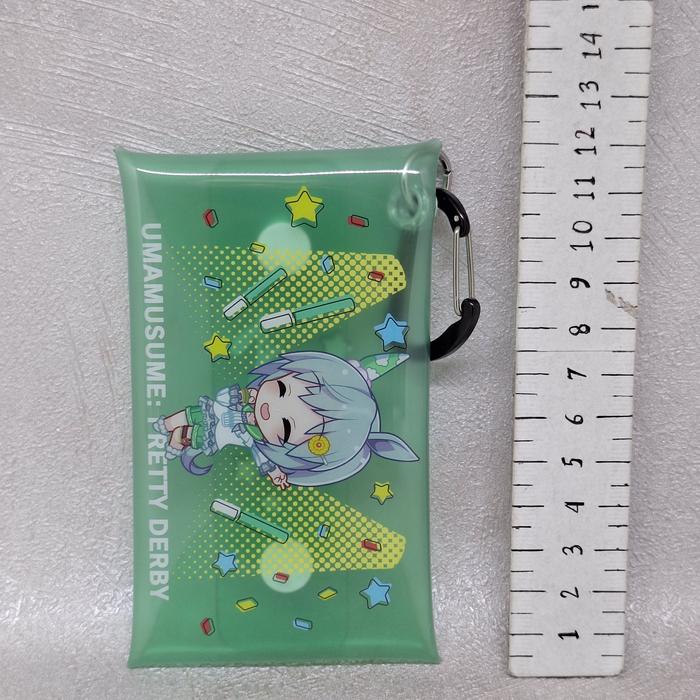 Seiun Sky Uma Musume PVC Pouch Wallet Multi Case Coin Dompet Keychain Gantungan Kunci Ichiban Kuji G
