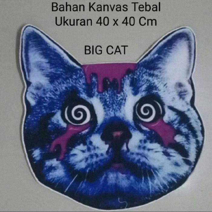Back patch Zombi Tubby Galaxy Deluxe Cat Muffin Hooks CCA Payung Teduh