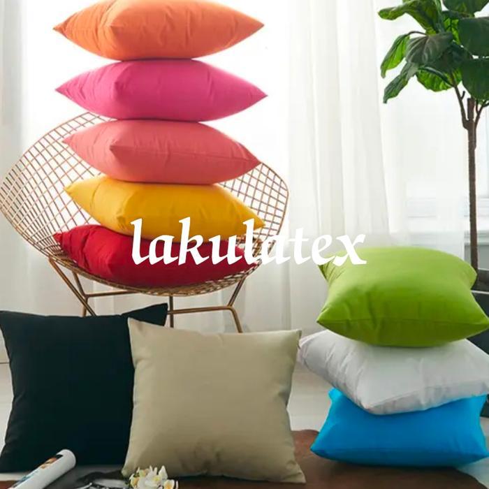 Bantal Sofa Warna Polos 40x40 + Sarung Bantal - 40x40 Bantal