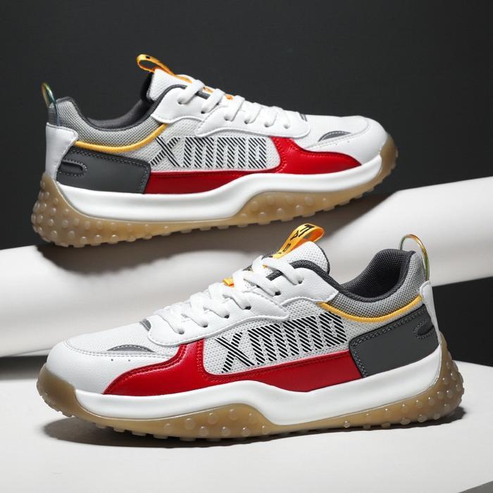New Arrival Free Box Sepatu Sneakers pria gaya motif XMMA gaya terbaru dan terkeren bisa COD