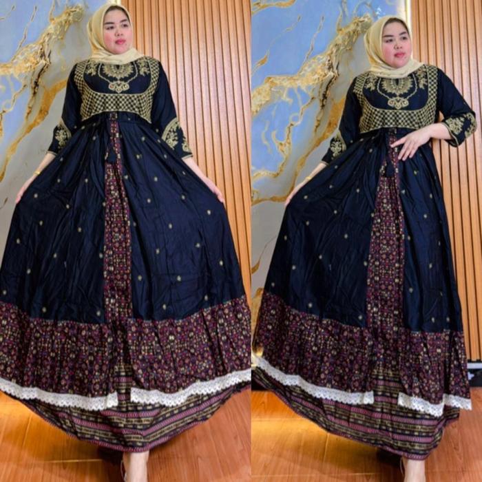 Gamis Hindi rompi ruha terbaru