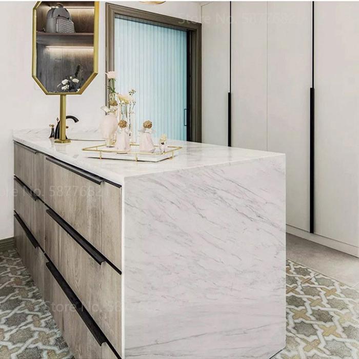 Handle Laci Minimalis Handle Tipis Tarikan Laci Lemari Hitam Handle Lemari Panjang Drawer Handle