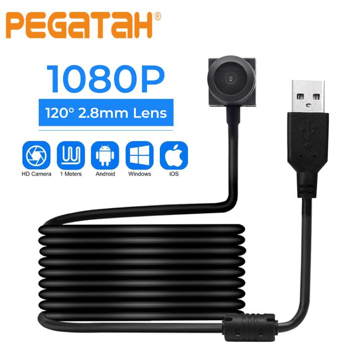 Full HD 1080P USB Camera Wide Angle Mini USB CCTV Camera With 3.7mm camera Lens security video Came