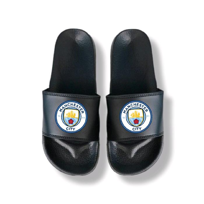 Sandal Slop CLUB BOLA MANCHESTER CITY Pria Wanita Shoes