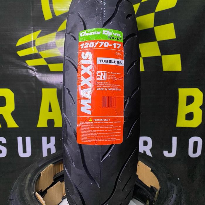 Ban maxxis green devil 120/70-17