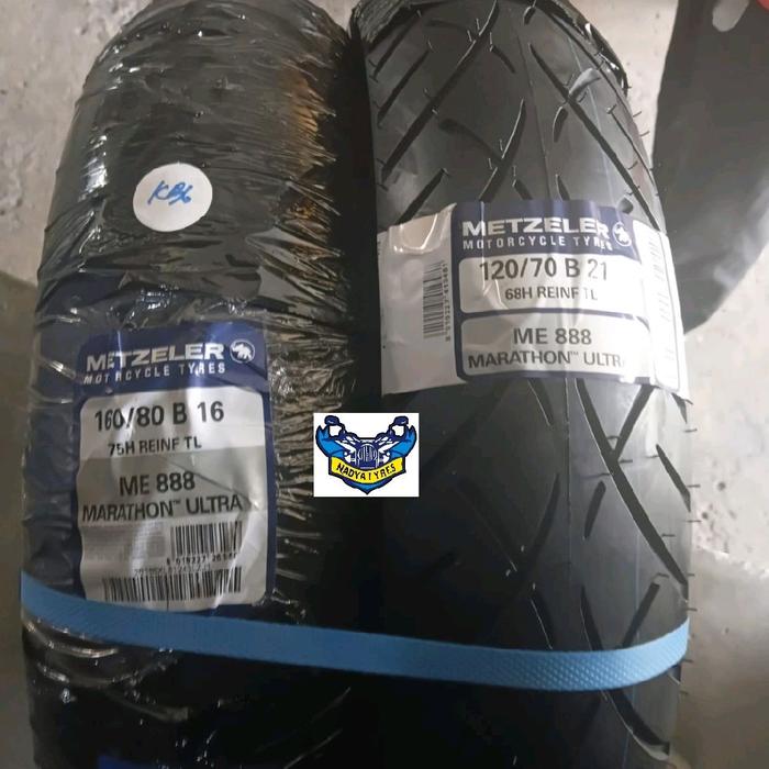 Ban metzeler ME888 marathon ultra 120/70-21 160/80-16 harley