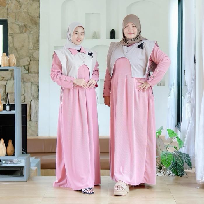 GAMIS JUMBO KNIT PREMIUM LD120CM XXL LD 140CM XXXXL( TAZZA GAMIS) Rompi