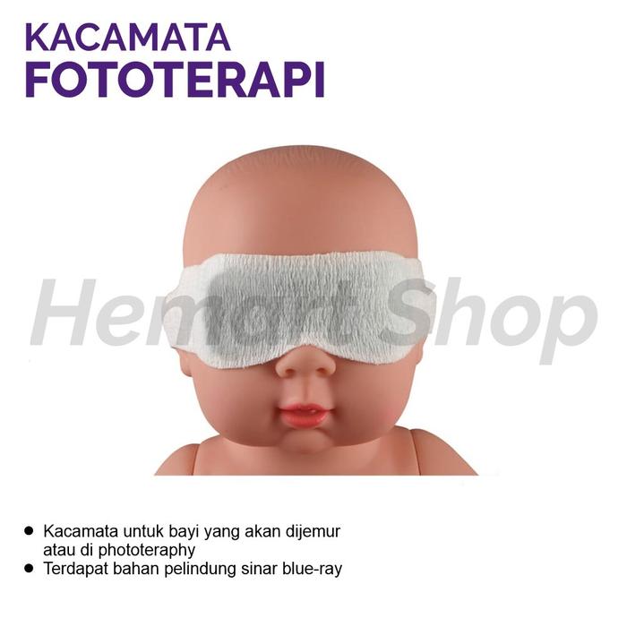 KACAMATA JEMUR BAYI PHOTOTERAPHY EYE PROTECTOR KACA MATA SEPERTI POSEY