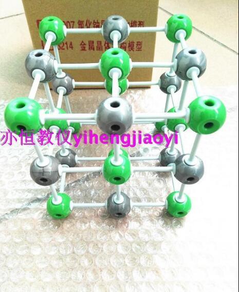 Sodium chloride crystal structure model secondary school chemical