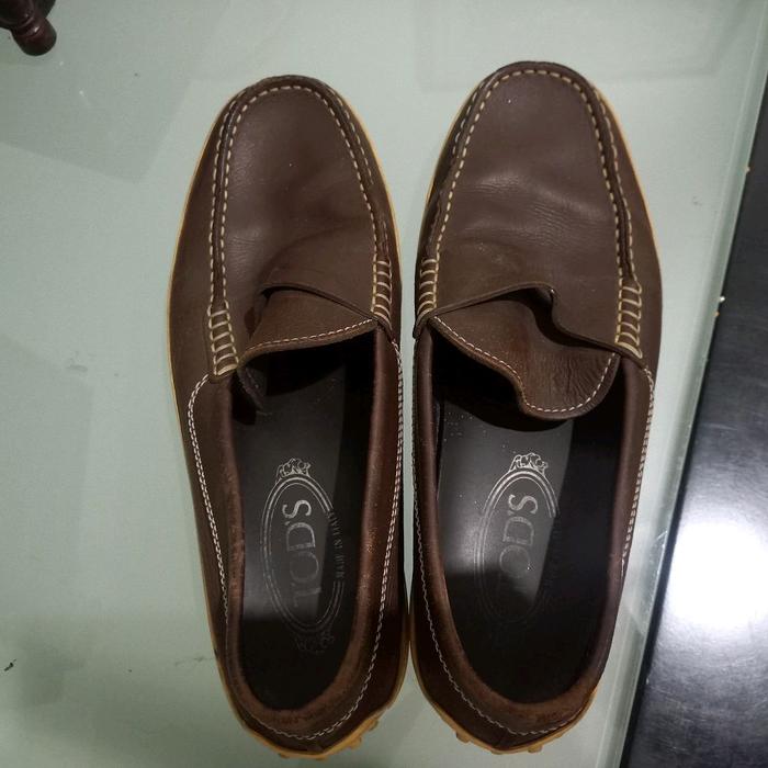 Pantofel Loafers Pria Tods Second (Kulit Asli)