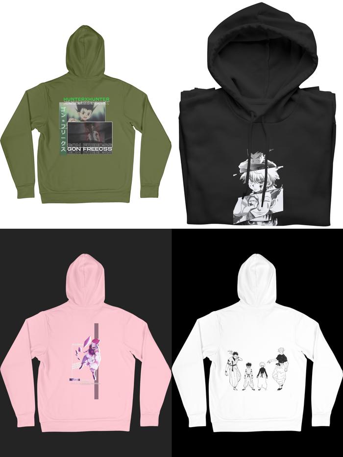 KUNNOME Hoodie HUNTER X HUNTER - gon killua hisoka chrollo