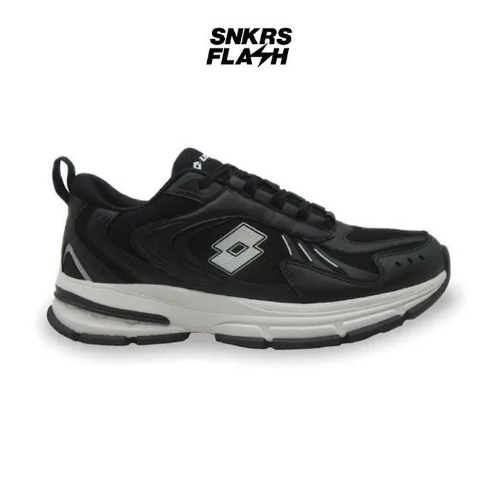 Sepatu Sneakers Pria LOTTO FERN BLACK - LS251105B