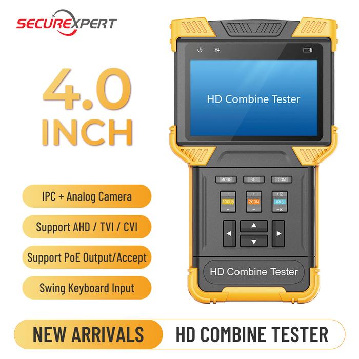 CCTV Tester 4k Monitor Video Surveillance HD Analog IP Camera Tester