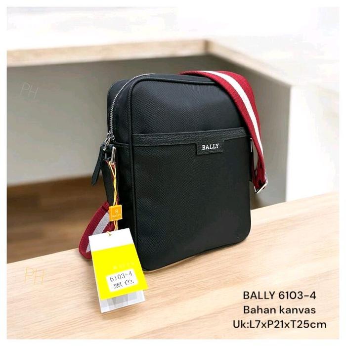 BALLY TAS SELEMPANG PRIA 6103 SLINGBAG MIRROR DENGAN DESAIN ELEGAN DAN FUNGSIONAL