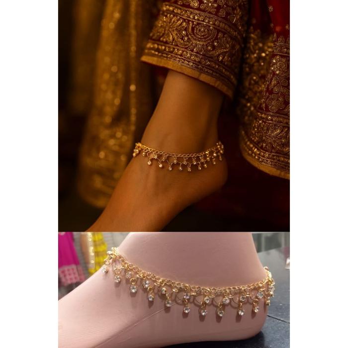 PROMO Sepasang Gelang Kaki Payal India Kerincing Krincing