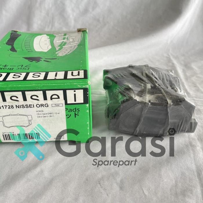 BRAKE PAD / Kampas Rem BELAKANG CRV GEN3 2008-2012/CRV GEN4 2013-2017