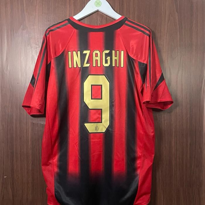2004-05 Ac Milan Player Issue Home Shirt Inzaghi #9 (Excellent) Size XL