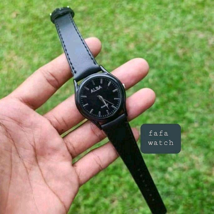 (B-FFWATCH)ALBA COD!!! Jam Tangan Wanita Tali Kalep Terlaris Analog Fashion Wanita Free Batre Cadang