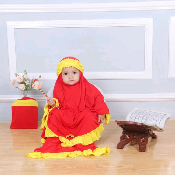 Mukena anak Azvhira kids Usia 1-4 Tahun