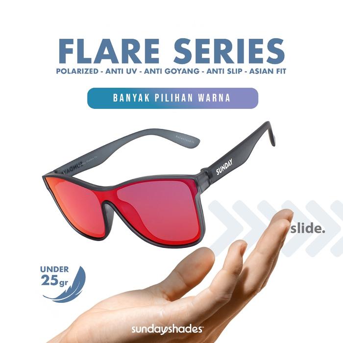 Kacamata Lari Olahraga Sunday Shades Co Seri Flare