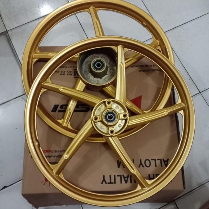 VELG RACING V.ROSSI SUPRA FIT NEW/REVO LAMA LANCIP 2004,2005,2006 KWALITAS TERBAIK