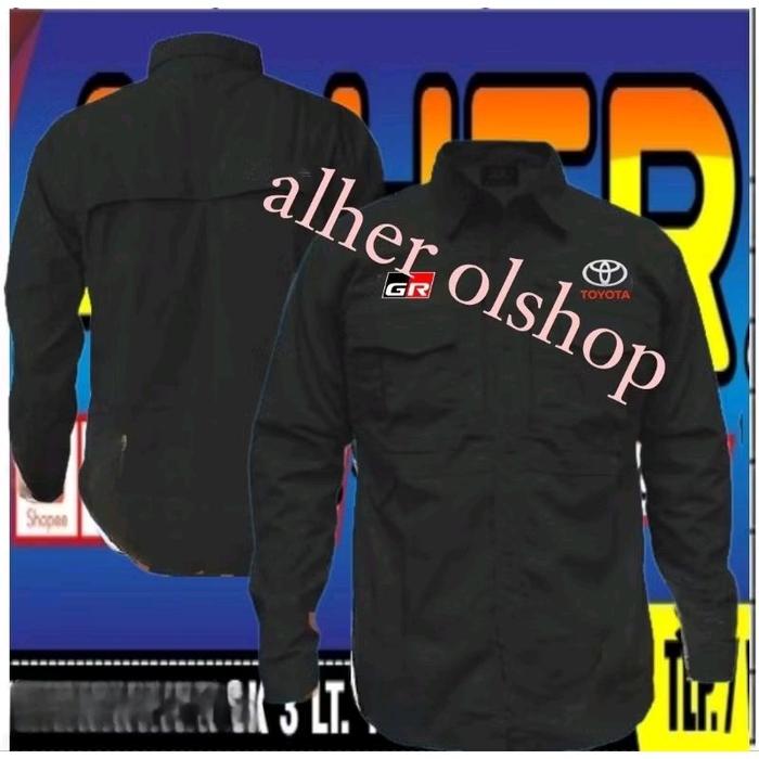 kemeja tactical Toyota gazoo baju tactical Toyota gazoo racing kemeja Toyota gazoo racing baju Toyot