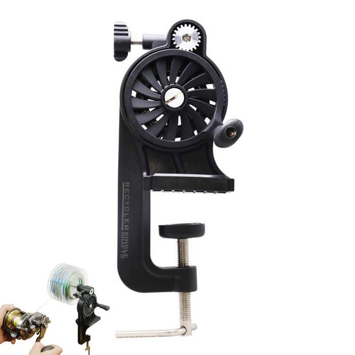 Fishing Line Spooler Portable Table Clamp Fishing Line Winder