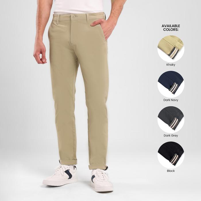 EDWIN JEANS - Celana Panjang Chinos Pria Slim Fit FERANDO Collection Celana Chino Pria Selvedge Acce
