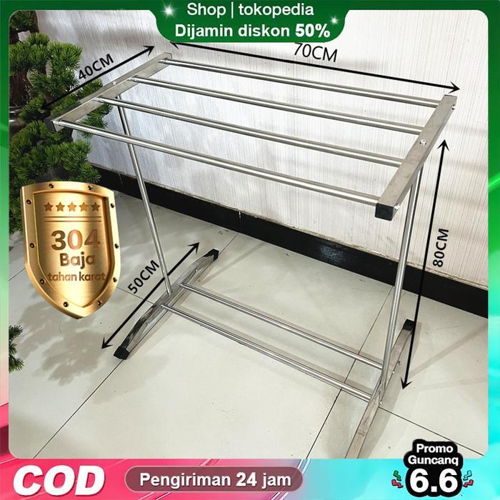 Jemuran Handuk/Rak Handuk Kuat Kokoh/Jemuran Handuk Stainless/Jemuran Handuk Minimalis/Rak Pengering