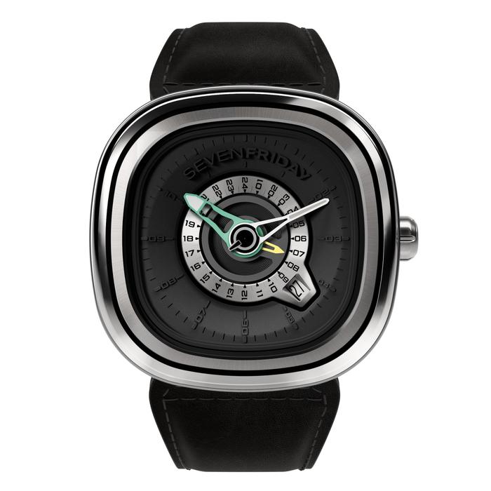 SEVENFRIDAY PG1/01 Official Jam Tangan Silver GMT Automatic
