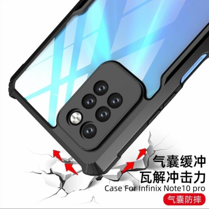 S/P- CASING COVER CASE INFINIX NOTE 10 PRO SHOCKPROOF ARMOR CASE SP by T.A