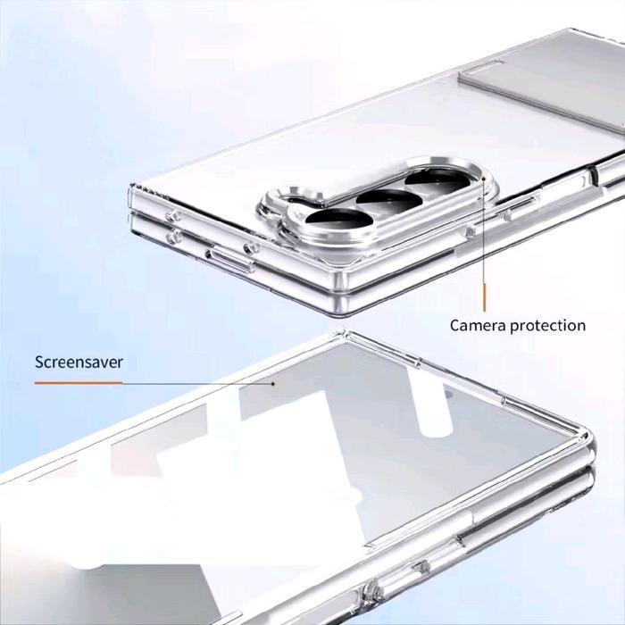Case Samsung Z Fold 7 Clear Case Kickstand Ume Clasic Edition Promo
