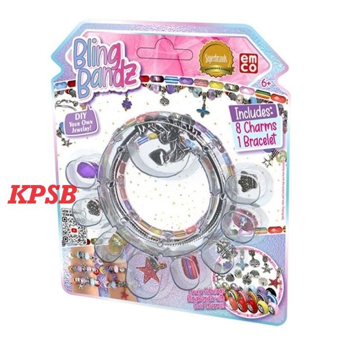 Gelang Viral EMCO Bling Bandz Gelang Pandora DIY Metal Premium