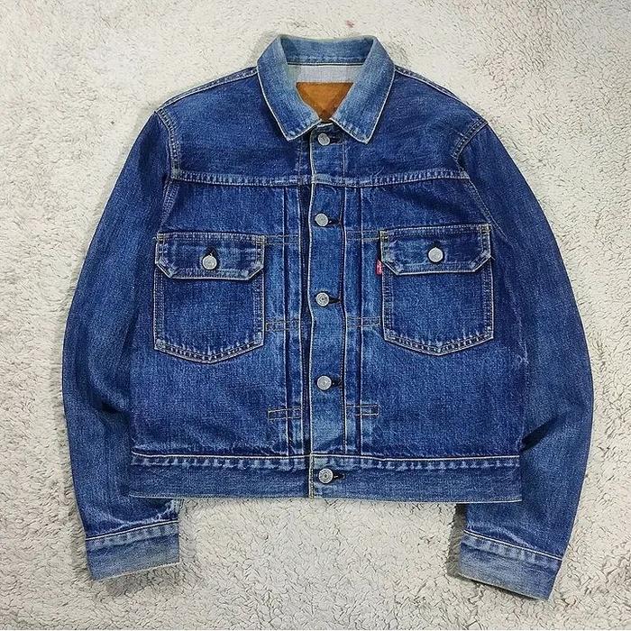 JAKET SELVEDGE DENIM BIRU PRIA