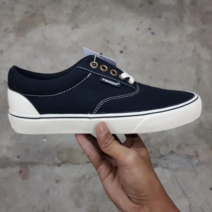 INSTAN SEPATU VENTELA VIERGO BORNEO BLACK NATURAL RED SNEAKERS PRIA ORIGINAL LARIS