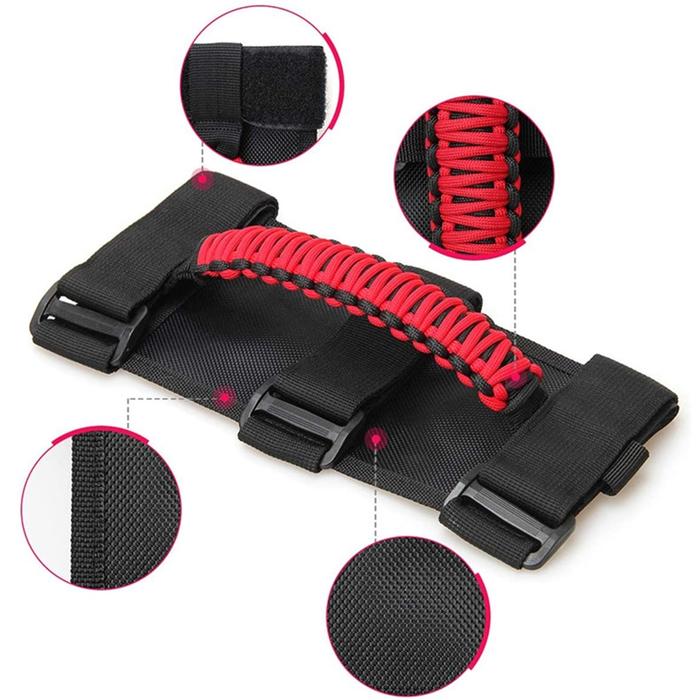 Comfortable Car Handle Straps Bar Frame Modified Grip Non-slip Roof