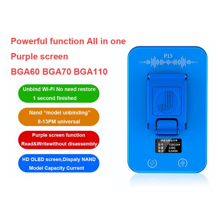 JC P13 PCIE NAND Hard Disk Read and Write Tool for Phone BGA