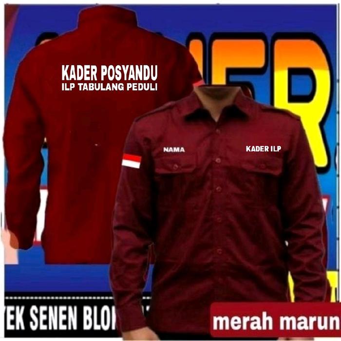 kemeja kader posyandu baju kader posyandu seragam kader posyandu Pdh kader posyandu Pdl kader posyan