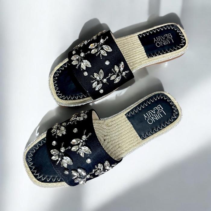 Sendal Luino Flat Mute Blink untuk Wanita