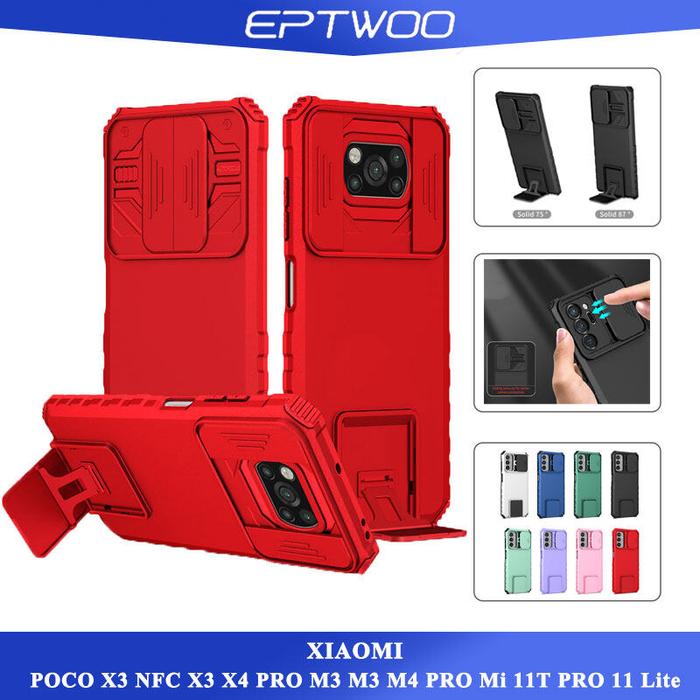 EPTWOO untuk Xiaomi Poco X5 X3 NFC X3 X4 PRO M3 M3 M4 PRO Mi 11T PRO