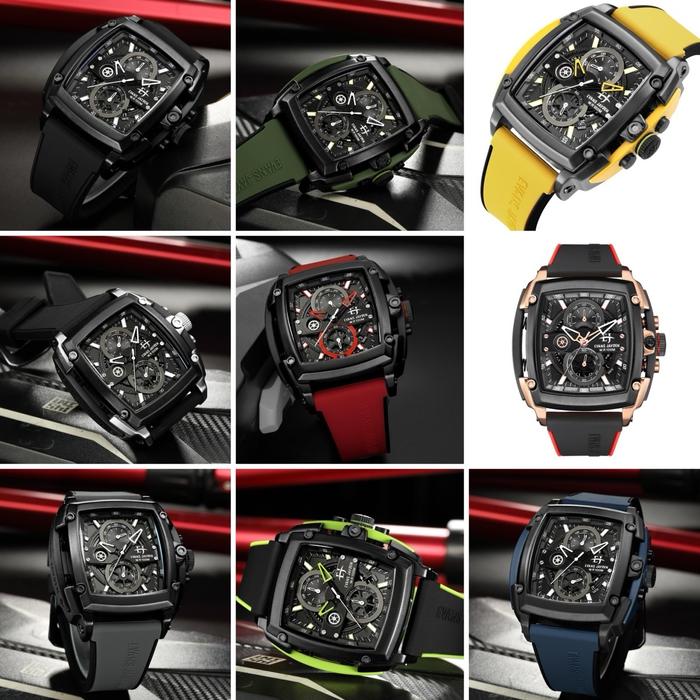 Jam Tangan Pria Evans Jayden 9553 Original