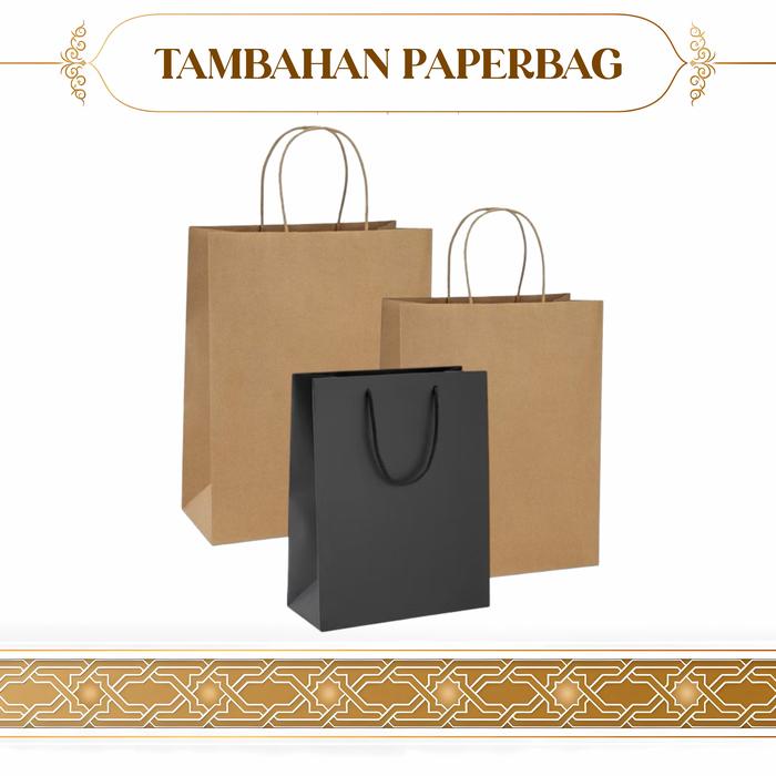 PAPERBAG UNTUK HAMPERS MUKENA - PAPERBAG UKURAN JUMBO