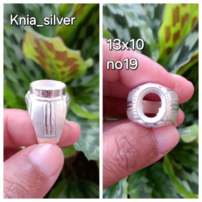 emban/ring perak 925 tanem polos