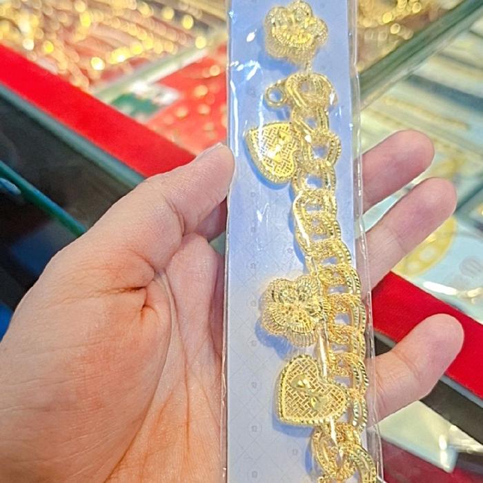 gelang emas 375 fashion model