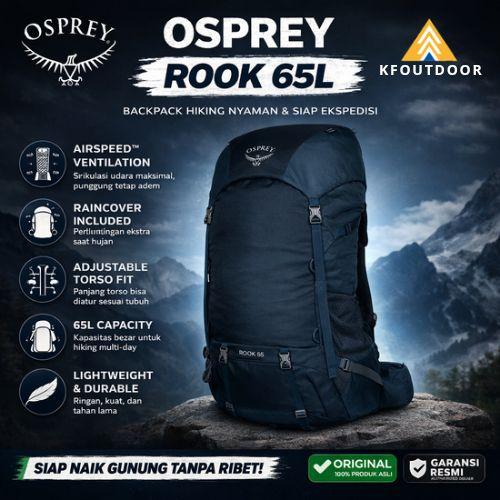 Osprey Carrier Rook 65 L S24 Tas Gunung Carrier Original Osprey