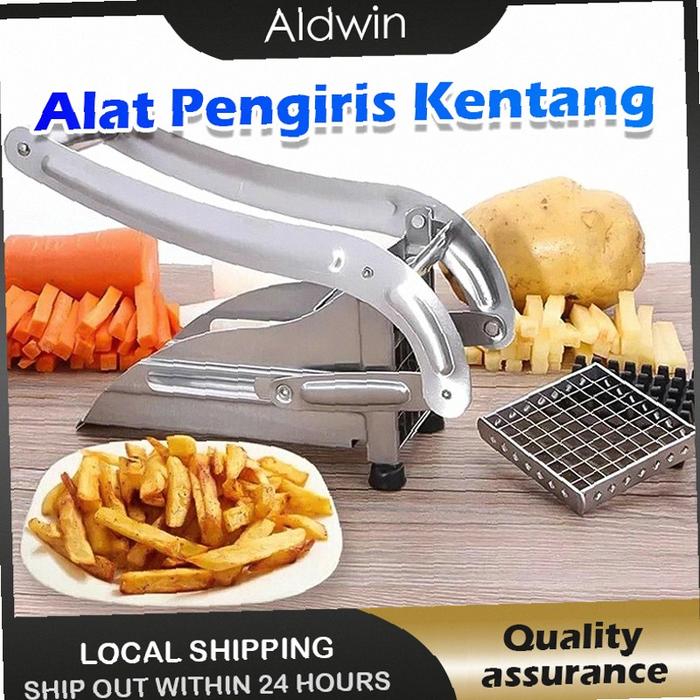 Alat Pemotong Kentang Goreng Grid Pisau Pemotong Kentang French Fries | Kekinian