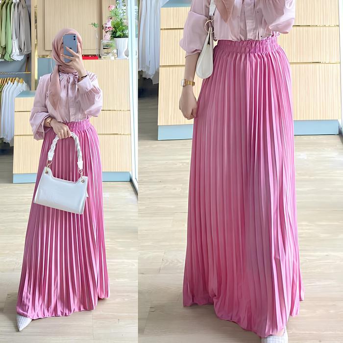 HUNHUN - Rok Plisket Premium / Rok plisket / Rok plisket basic / Rok plisket / Rok plisket viral / R