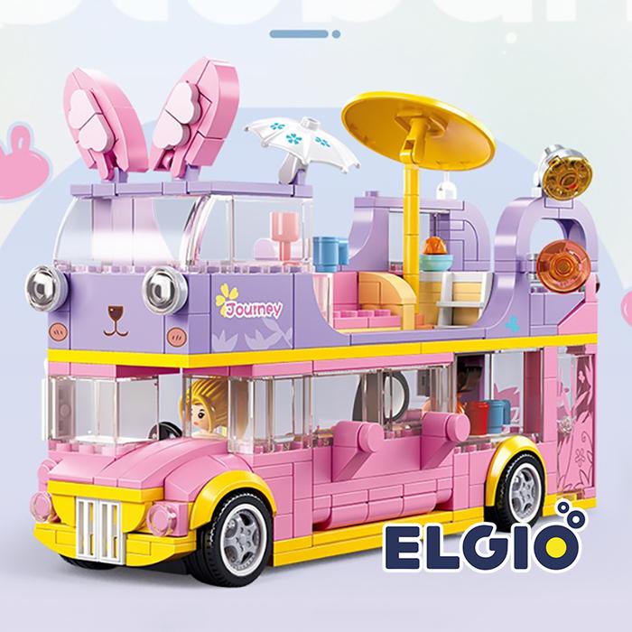 Sluban Bricks Mobil RV Theater Car Music B1165